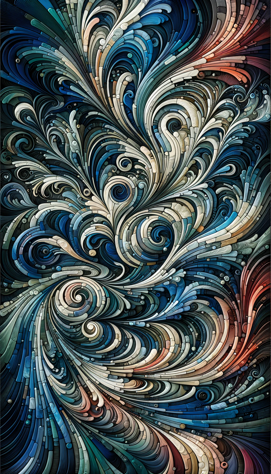 Abstract swirls